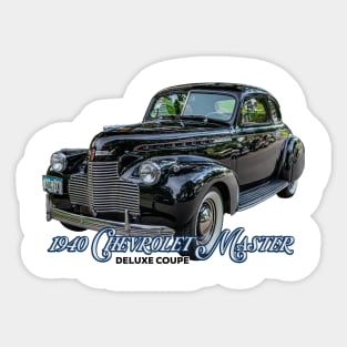 1940 Chevrolet Master Deluxe Coupe Sticker